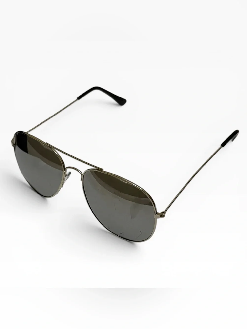 4-Pair Set - Aviator Sunglasses Bundle Mirrored